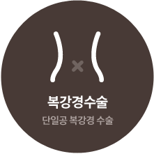 복강경수술 : 단일공 복강경 수술